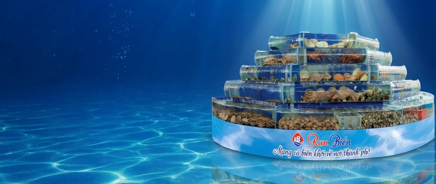Hồ hải sản nhiều tầng đặc trưng của Hải Sản Rạn Biển