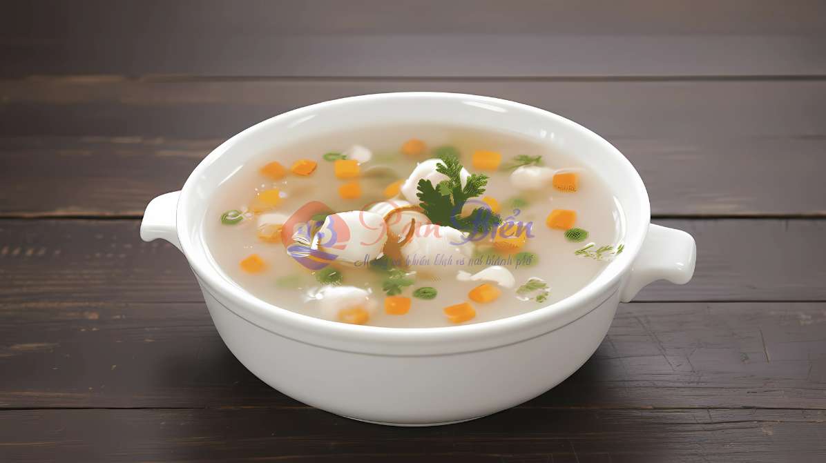 Súp Cồi Sò Điệp Nhật