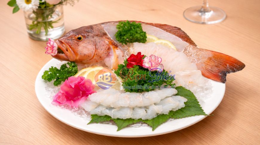 Cá Mú Đỏ Sashimi
